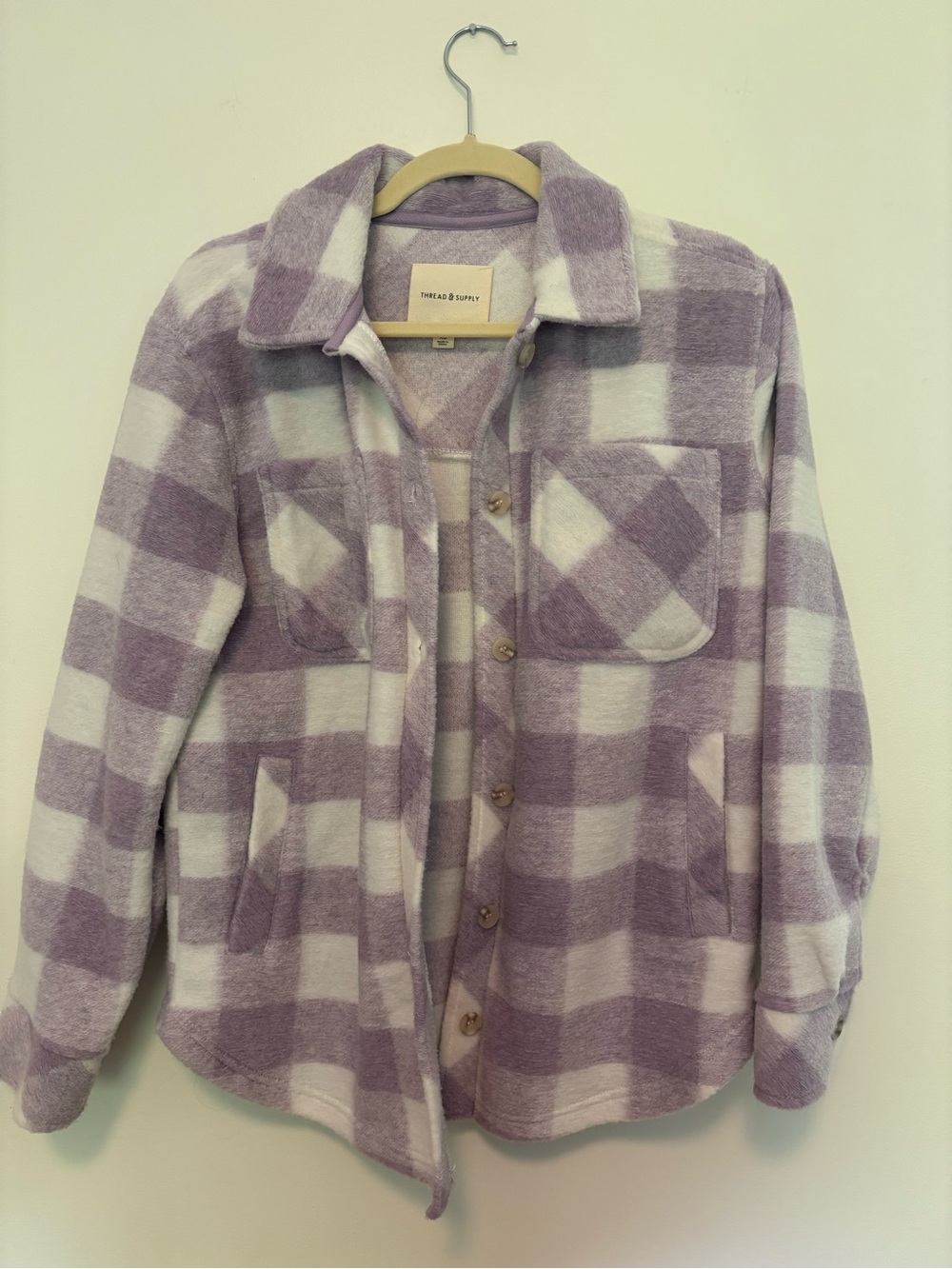 Thread & Supply Buffalo Check Shacket - Picture 2 of 5